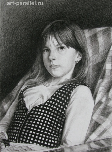 art-parallel.ru, портрет по фотографии, продажа картин, рисунок углём, картины маслом на холсте, портрет девушки маслом, интересные подарки, заказ картин в Москве, интерьерная живопись,