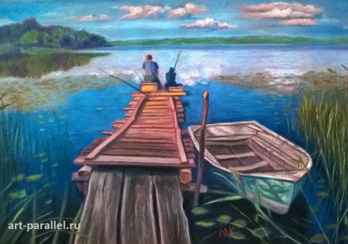 art-parallel.ru, рыбаки, пейзаж маслом с натуры, натюрморты маслом, цветы масло, морские пейзажи маслом, мастер-класс, творчество, жанровые картины, пейзаж пастелью, наброски, зарисовки,