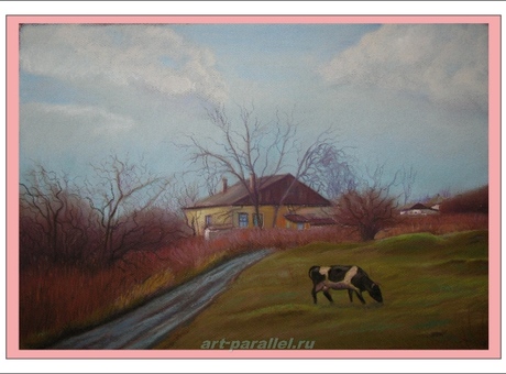 art-parallel.ru, донские пейзажи, пастель, акварель, рисунок пейзажа, выставки, галереи,